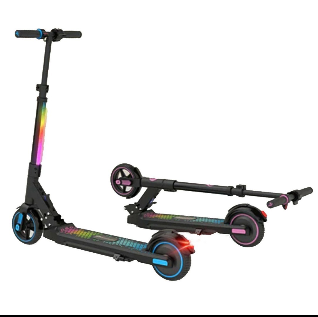 Monopattino Elettrico EVERCROSS EV06C Per Bambini 6-12 Anni - Velocit&agrave; 15 Km/h, Autonomia 8 Km, Luci LED