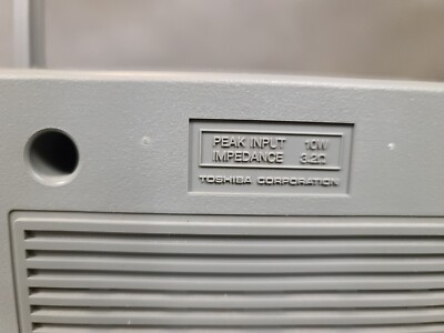 Toshiba Boombox AM/FM RT-SX1 Silver Original Movie Say Anything