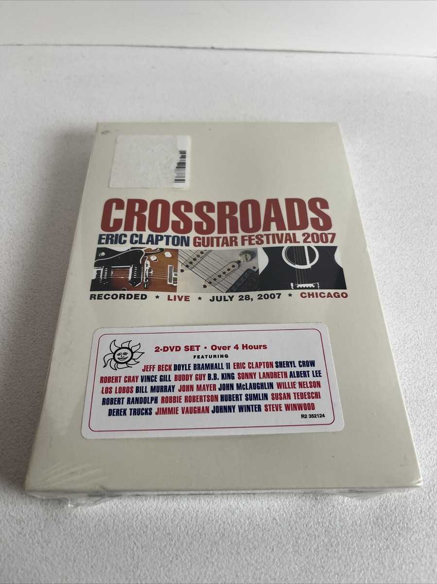 貴重 エリック クラプトン CROSSROADS 2007 4CD+DVD New Eric Clapton - Crossroads Guitar Festival 2007 DVD 2007 2-Disc