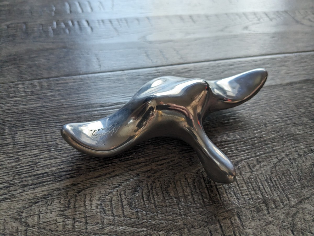 Hoselton Aluminum Canadian Goose Sculpture Engraved Signature