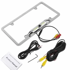 Car Rear View Backup Camera 8 IR Night Vision US License Plate Frame CMOS 170°