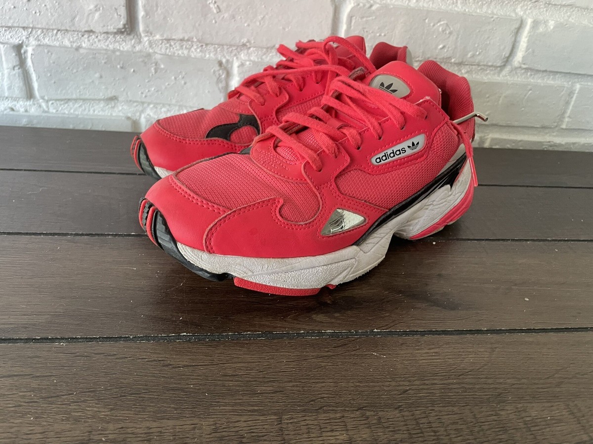 adidas falcon shock red