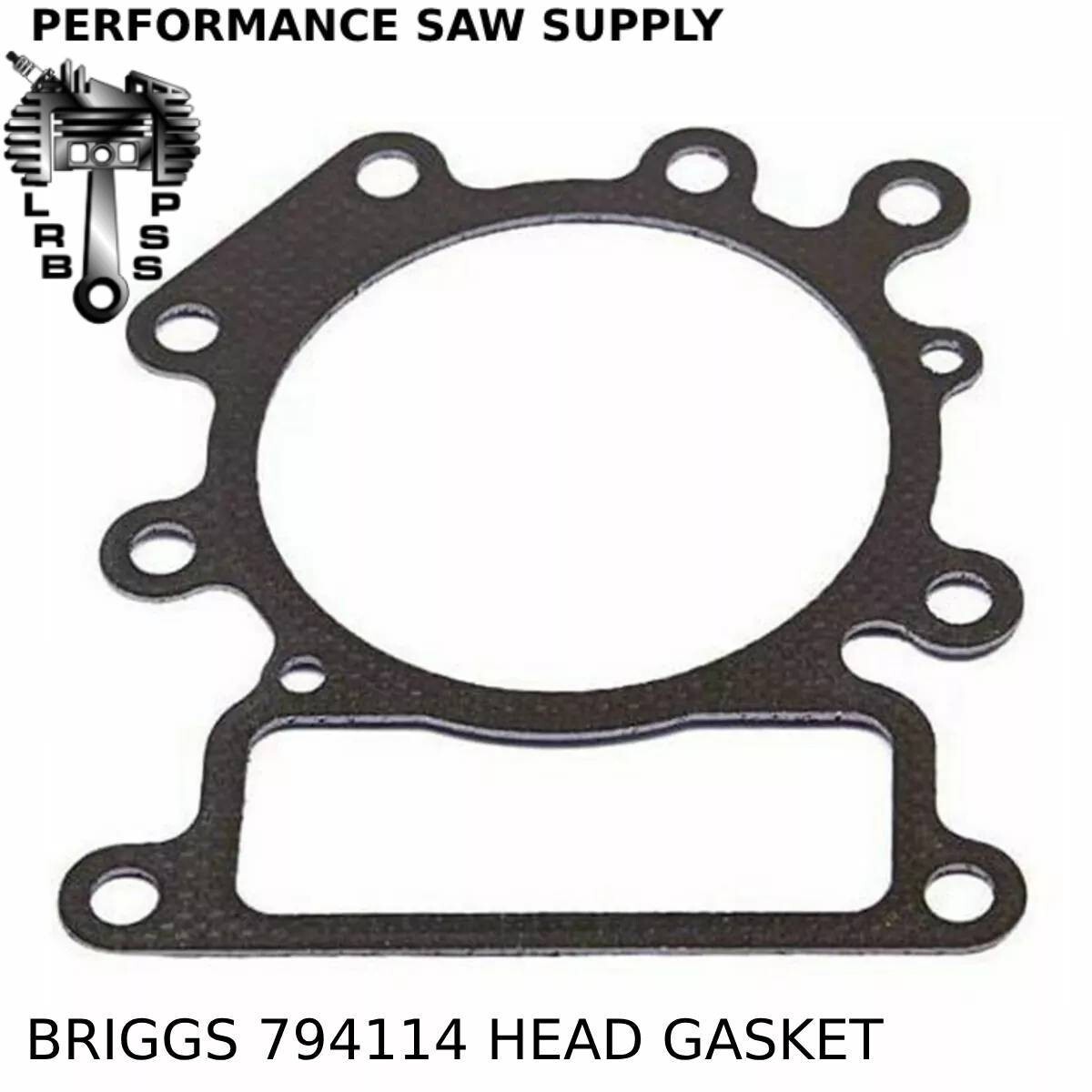 794114 CYLINDER HEAD GASKET FITS BRIGGS SINGLE CYLINDER OHV 33 CUBIC ...