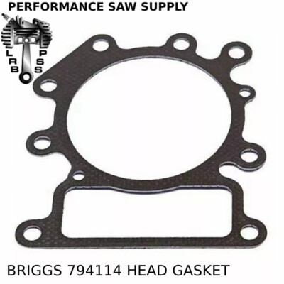 794114 CYLINDER HEAD GASKET FITS BRIGGS SINGLE CYLINDER OHV 33 CUBIC ...