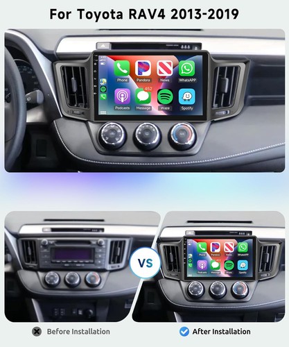 ✅6+128GB 8Core Android 13 For Toyota RAV4 2012-2018 Car Stereo GPS Radio CarPlay - Picture 2 of 7