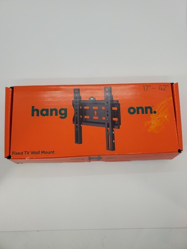 Neu HANG ONN feste TV Wandhalterung für 17" bis 42" Fernseher hält bis zu 66 Pfund