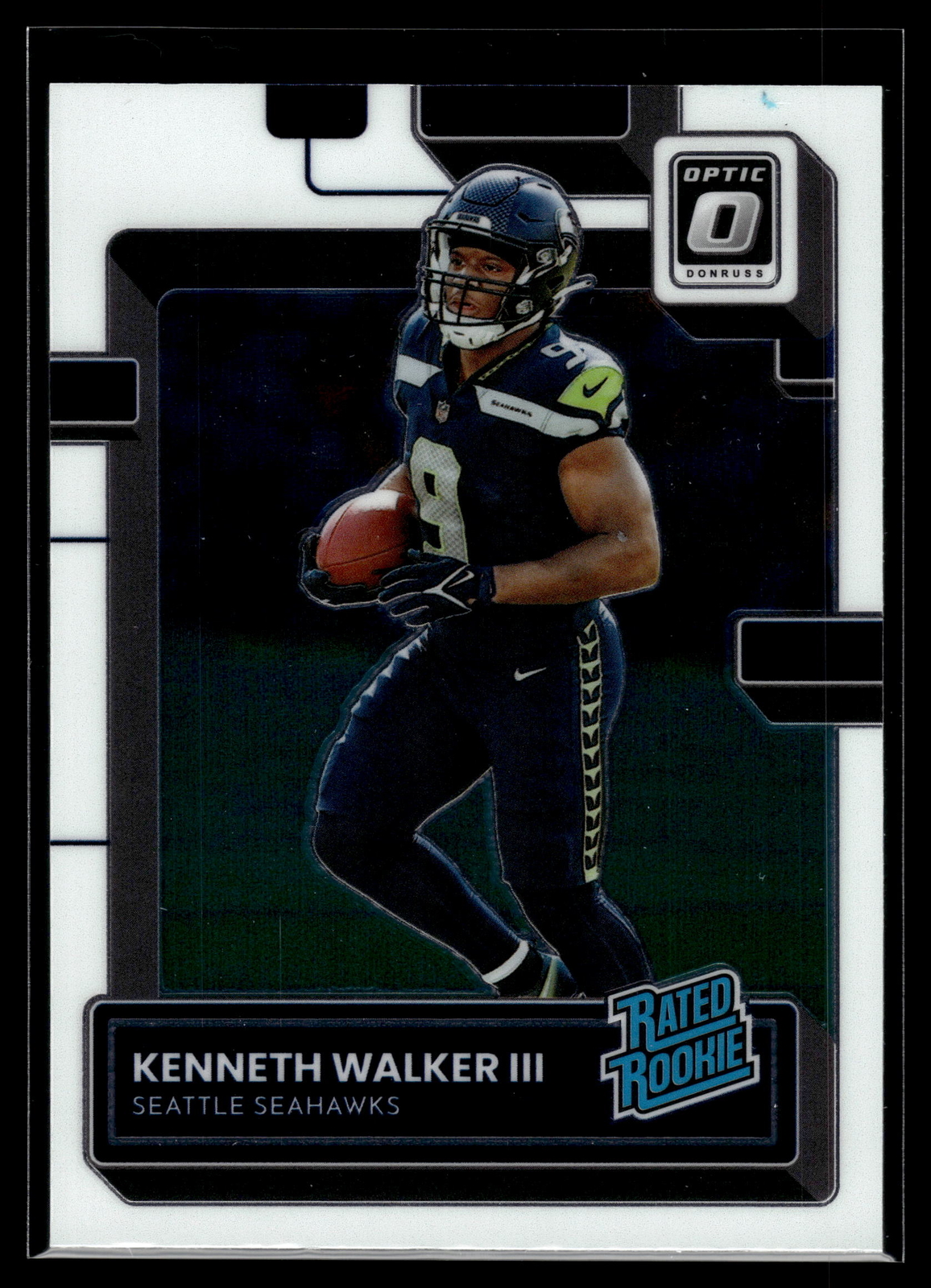 Kenneth Walker III Panini Donruss Optic #218 Base