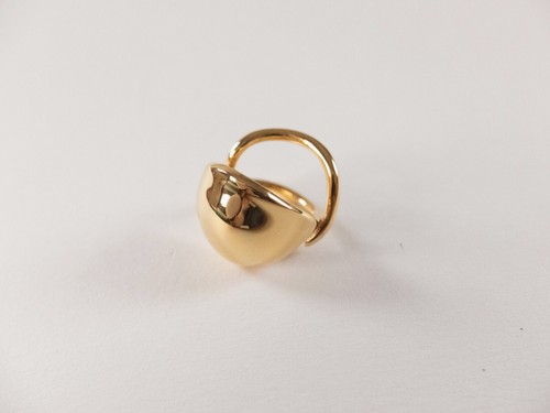BOTTEGA VENETA Raise gold plated silver sculptural ring Size 15 IT / 7 US - Picture 7 of 13