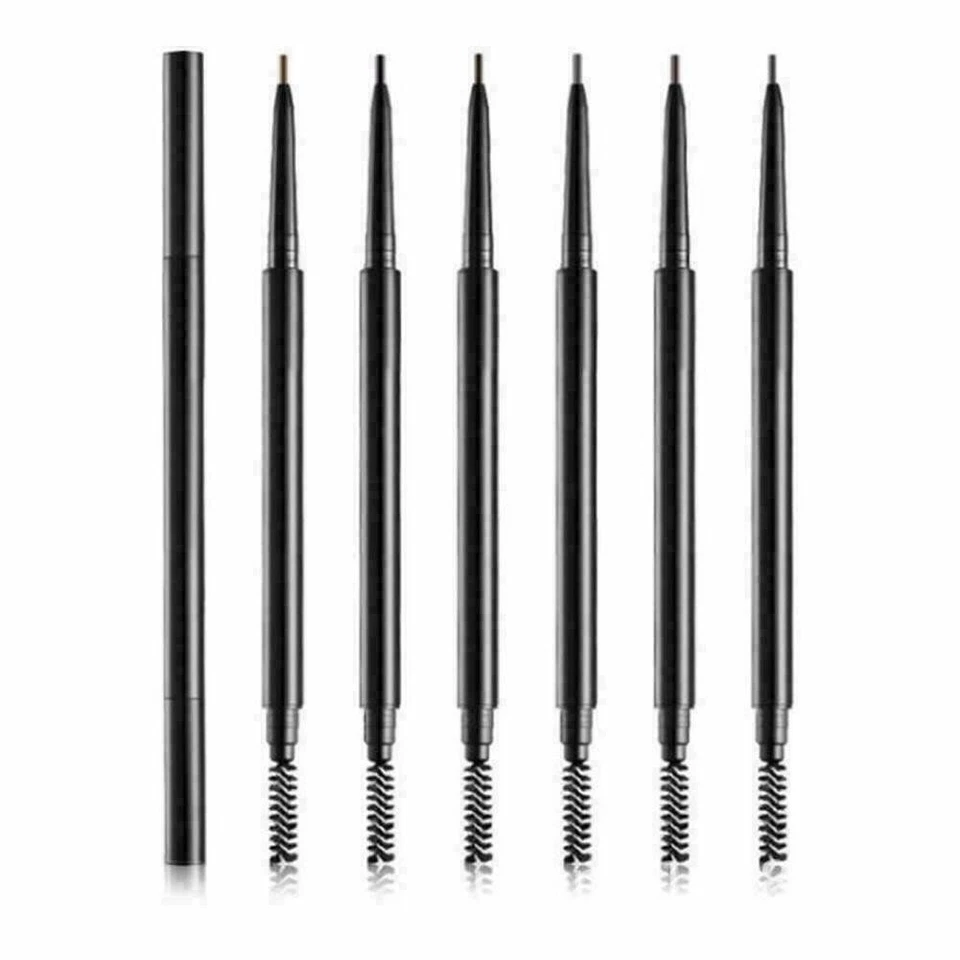 Waterproof Microblading Eye Brow Eyeliner Eyebrow Pen Pencil Brush Makeup Tools - Image 4 of 4