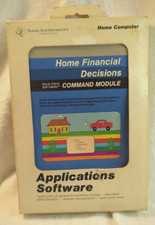 Vintage 1980 TI Texas Instruments TI-99/4a Home Financial Decisions PHM 3006