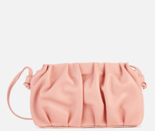 New W Tags Elleme Women's Mini Vague Cross Body Bag Powder Pink