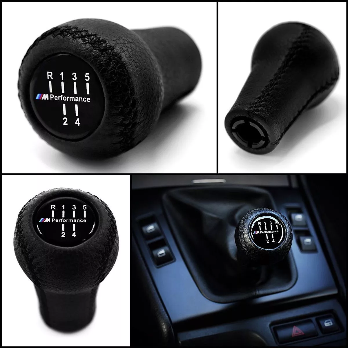 5 SPEED GEAR SHIFT KNOB FOR BMW E24 E28 E30 E34 E36 Z3 E38 E39 E46
