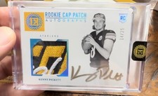 2022 Encased Rookie Cap Patch Auto Kenny Pickett - Panini Sealed 14/25