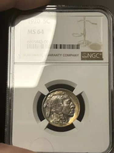 1920 Buffalo Nickel MS64 NGC
