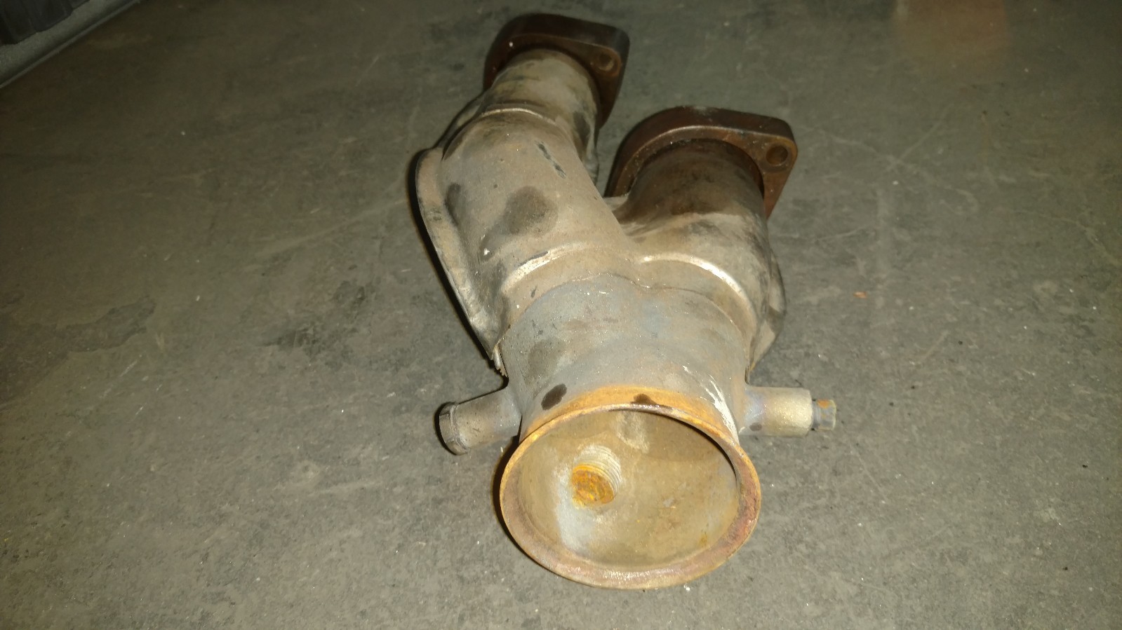 LAMBORGHINI MURCIELAGO RIGHT SIDE EXHAUST UNION PIPE OEM 07M133776