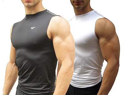 LEGEA Canotta Uomo Sponsor 100% Cotone - Bianco, XL - Per Palestra, Jogging E Relax