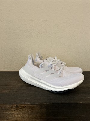 adidas UltraBoost Light 'Triple White' GY9350 Men's Size 6; Women s Size 7