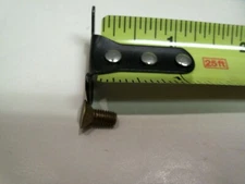 8-36 x 3/8" Brass Slotted Flat Head Machine Screw VINTAGE Made in US Qty 20