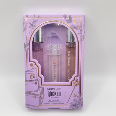 r.e.m. beauty ph lip oil & fragrance set