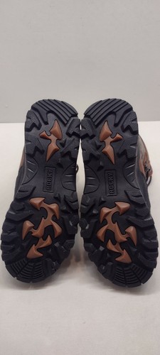 Rocky 7" Hunting Boots Brown Leather Camo Waterproof 400 Gram Insulation Men 8.5 - Picture 5 of 9
