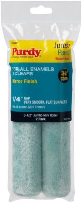 2x 6,5'' Purdy Parrot Gewebter Mohair 1/4'' Flor Mini Jumbo Farbroller (140626040)