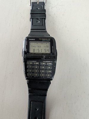 Casio Telememo 30 Data Bank DBC-30 Calculator 1253 Digital Vintage