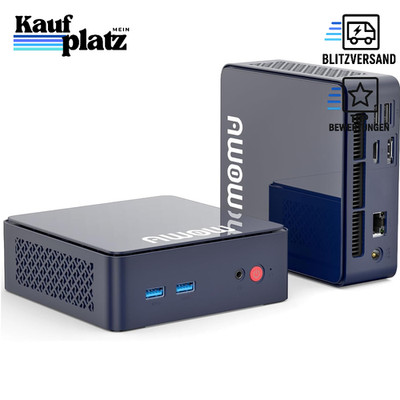 Mini PC N100 16GB RAM 512GB SSD Windows 11 Pro 4K UHD Dual Display WiFi 5 BT 5.2