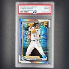 2024 Konnor Griffin Bowman Draft Chrome Refractor #BDC-22 PSA 8