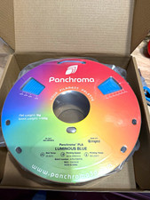 Bobina filamento stampante 3D Panchroma PLA blu luminoso 1,75 mm 1 kg NUOVA sigillata