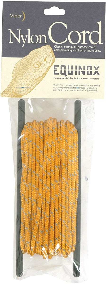 Светоотражающий нейло шнур Equinox 3 М длиной 50 футов - Обеспечивает высокую видимость и долговечность 5490₽