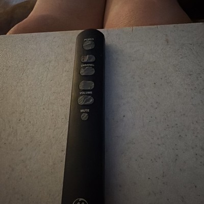 Genuine GE General Electric Universal Remote Control Black.