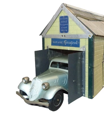 PEUGEOT - GARAGE - JOUET ANCIEN - Photo 1/4
