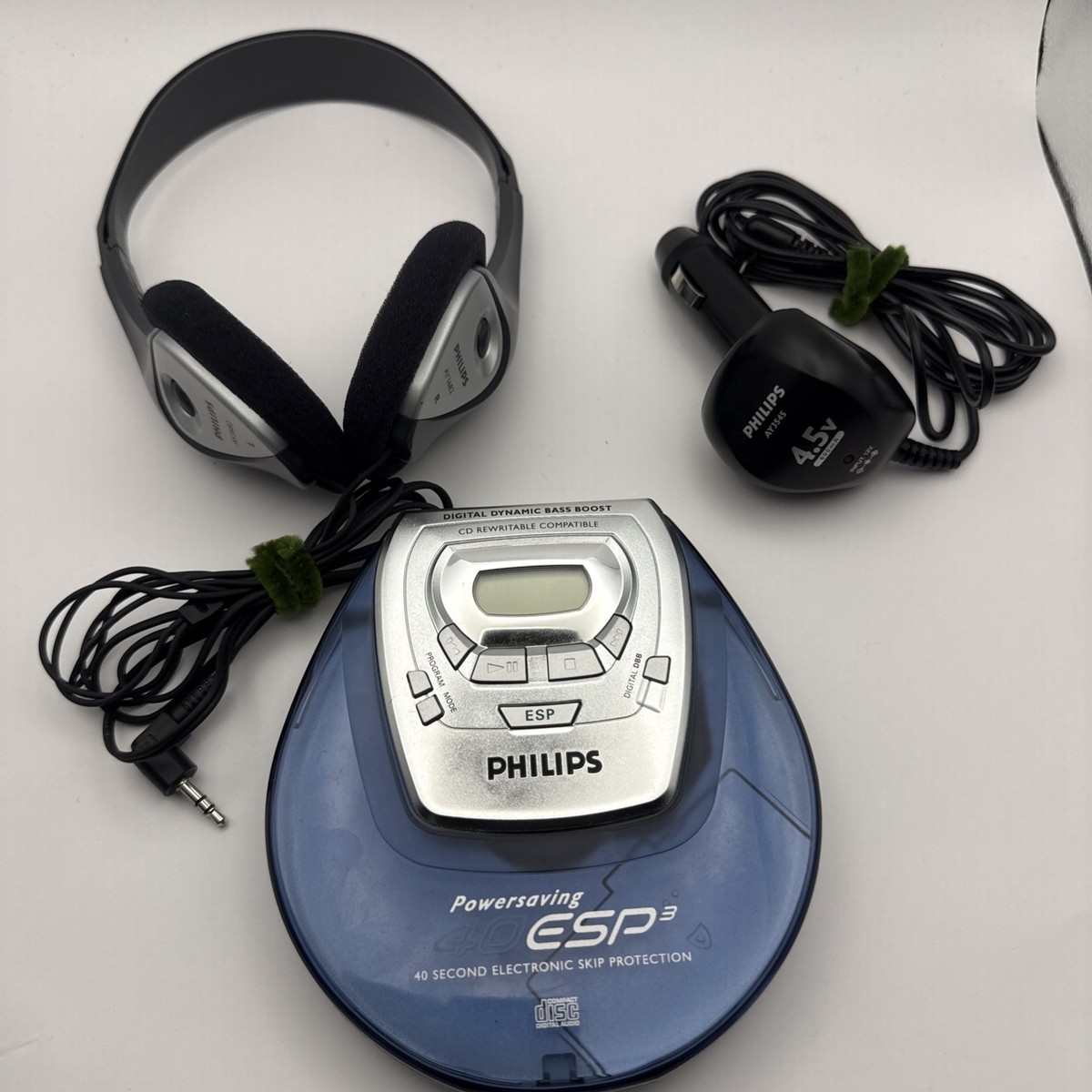 Philips Powersaving 40 ESP3 Personal CD Player 40 Second Skip