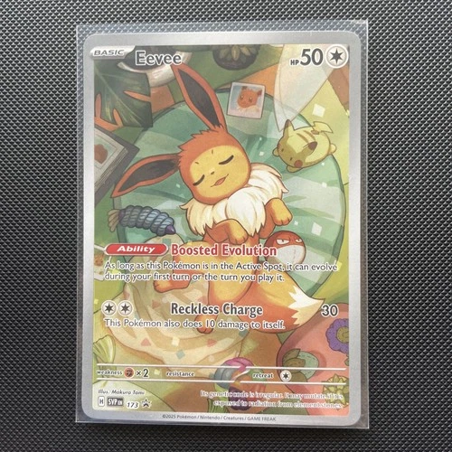 Pokémon: Eevee Prismatic Evolutions Promo 173 Scarlet & Violet MINT/NM Holo TCG