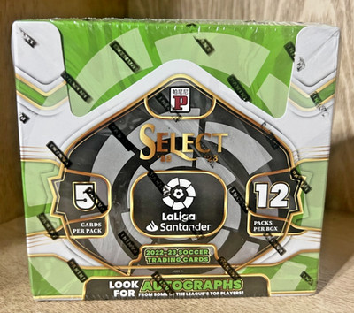 2022-23 Panini Select La Liga Asia Edition Exclusive Peacock Sealed Box 60 Cards