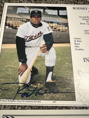 Rod Carew Signed Baseball Hall of Fame HOF Induction Day 8x10 Photo Auto Coa - Picture 2 of 2