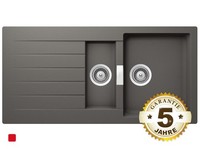 Schock Signus D-150 A Silverstone Grau Granit-SpüLe EinbauspüLe Auflage KüChe