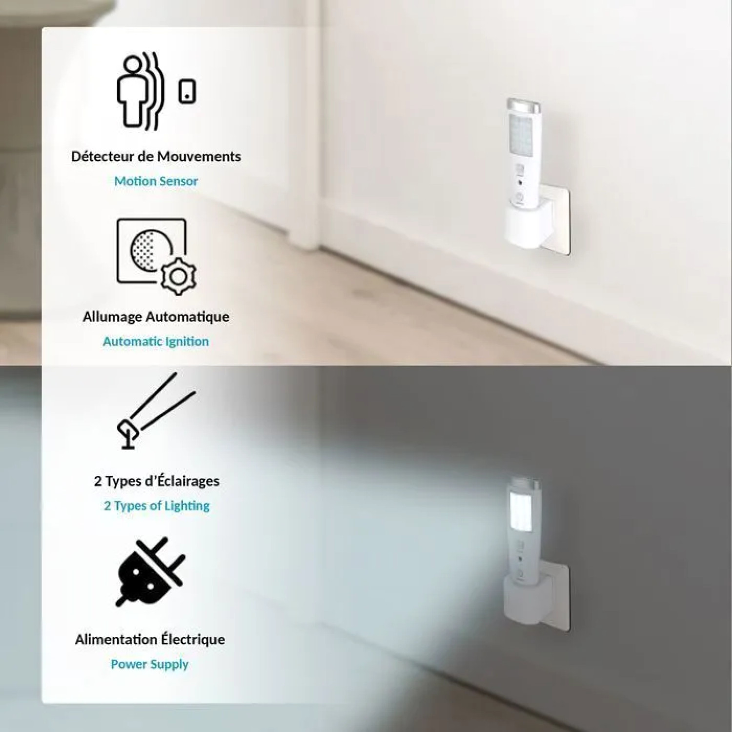 Lampe de cou pour lecture nocturne et voyage portable légère et flexible - 4