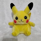 Vtg 1998 Pikachu Basic Plush Nintendo Pokemon Game Freak Hasbro 8" Stuffed Toy O