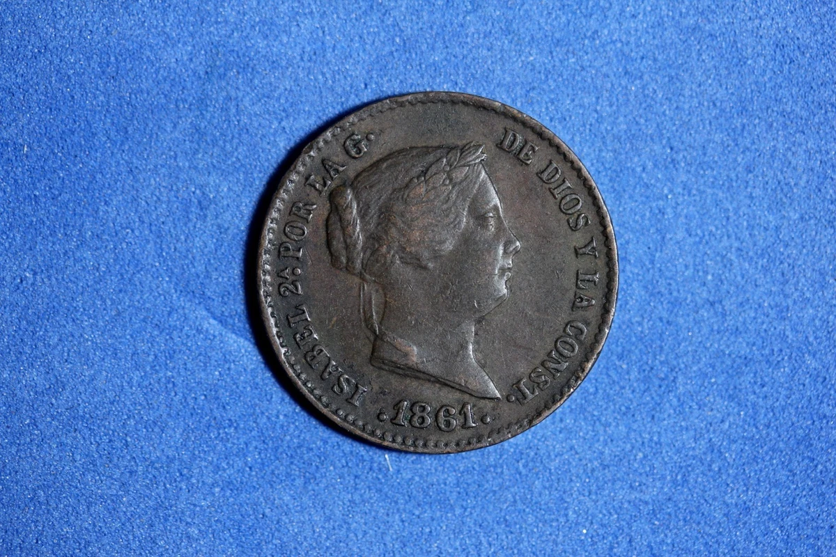 Real 1861 Year Spanish Coins for sale | eBay