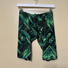 TYR Durafast Elite Men s Electro Jammer Swimsuit Men 30 Green