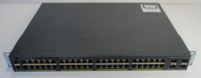 Cisco Catalyst WS-C2960X-48FPS-L Cisco 2960-X 48 GigE PoE 740W LAN Base Switch
