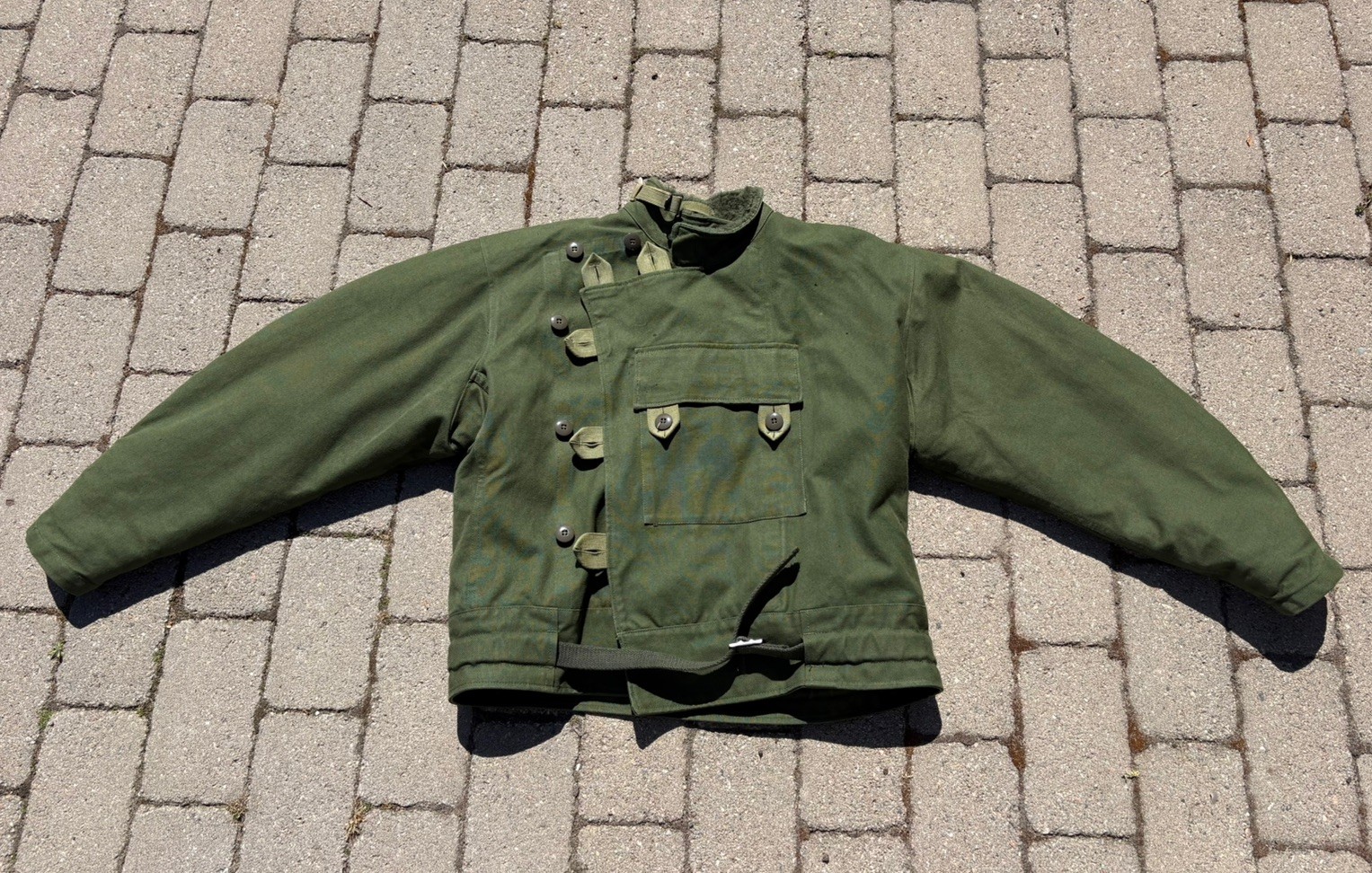 Vintage Swedish Army Motorcycle Jacket - ordonnans MC jacka