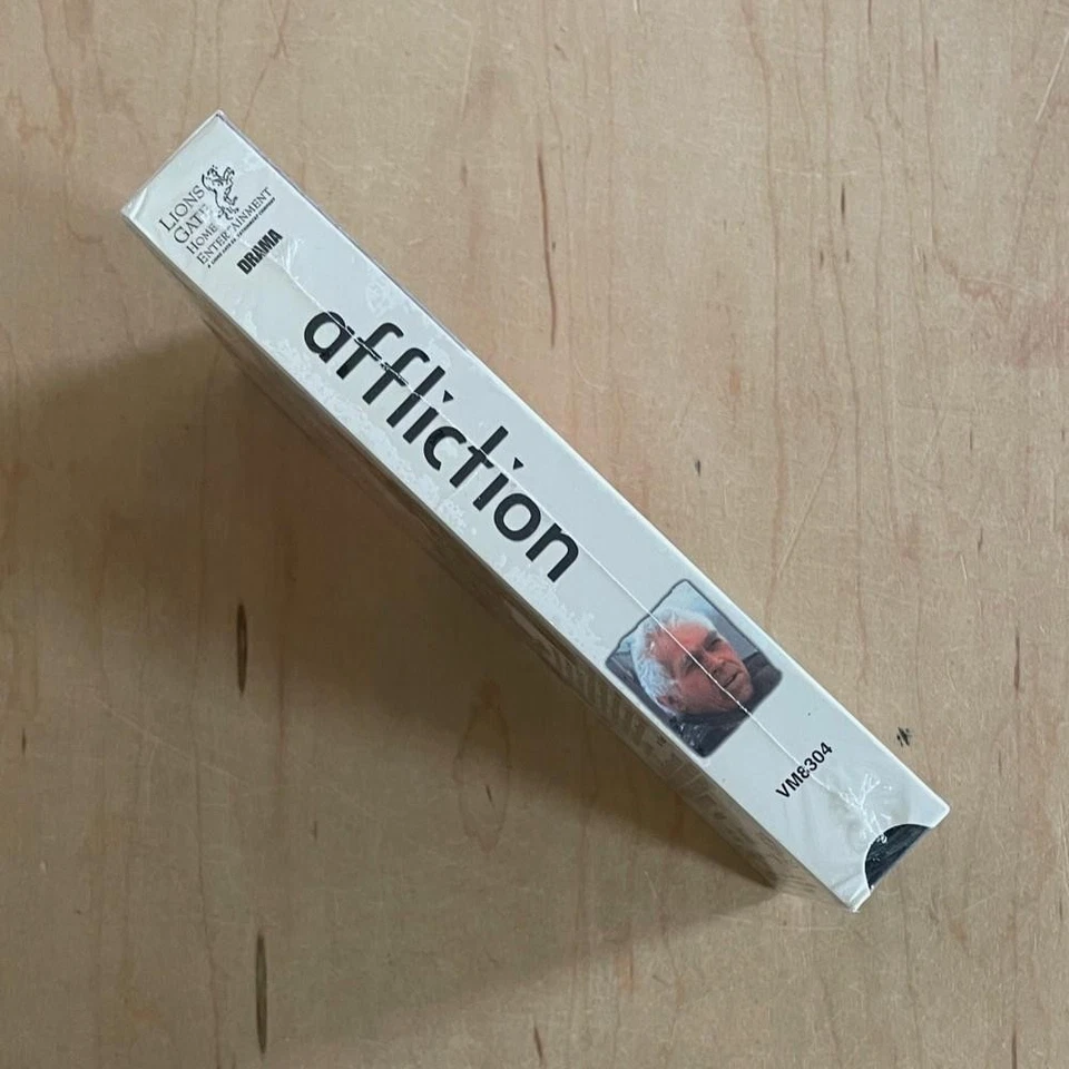 Crime Thriller Cop Trauma Drama Movie AFFLICTION 1997 New Sealed VHS Lions Gate - Image 2 of 4