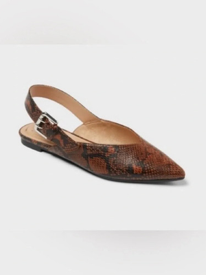 #ad Women’s Victoria Shoes with Memory Foam Insole – a New Day Dark Brown $10.00
