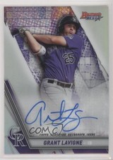 2019 Bowman's Best Auto Refractor Grant Lavigne #B19-GL Auto 8k4
