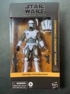 Star Wars The Black Series IMPERIAL ARMORED COMMANDO #42 The Mandalorian 6'' NEW