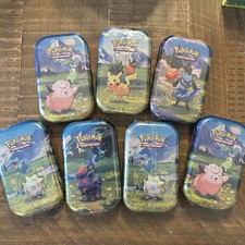Pokemon Ascended Heroes 7 Mini Tins - In hand ready to ship Brand New Sealed