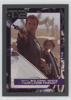 1991 Impel Terminator 2: Judgement Day Oye Big John who's your large friend? 6e9