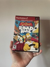 The Simpsons Road Rage (Sony PlayStation 2, 2001) PS2 W/ Manual